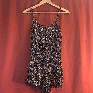 Forever21 floral romper